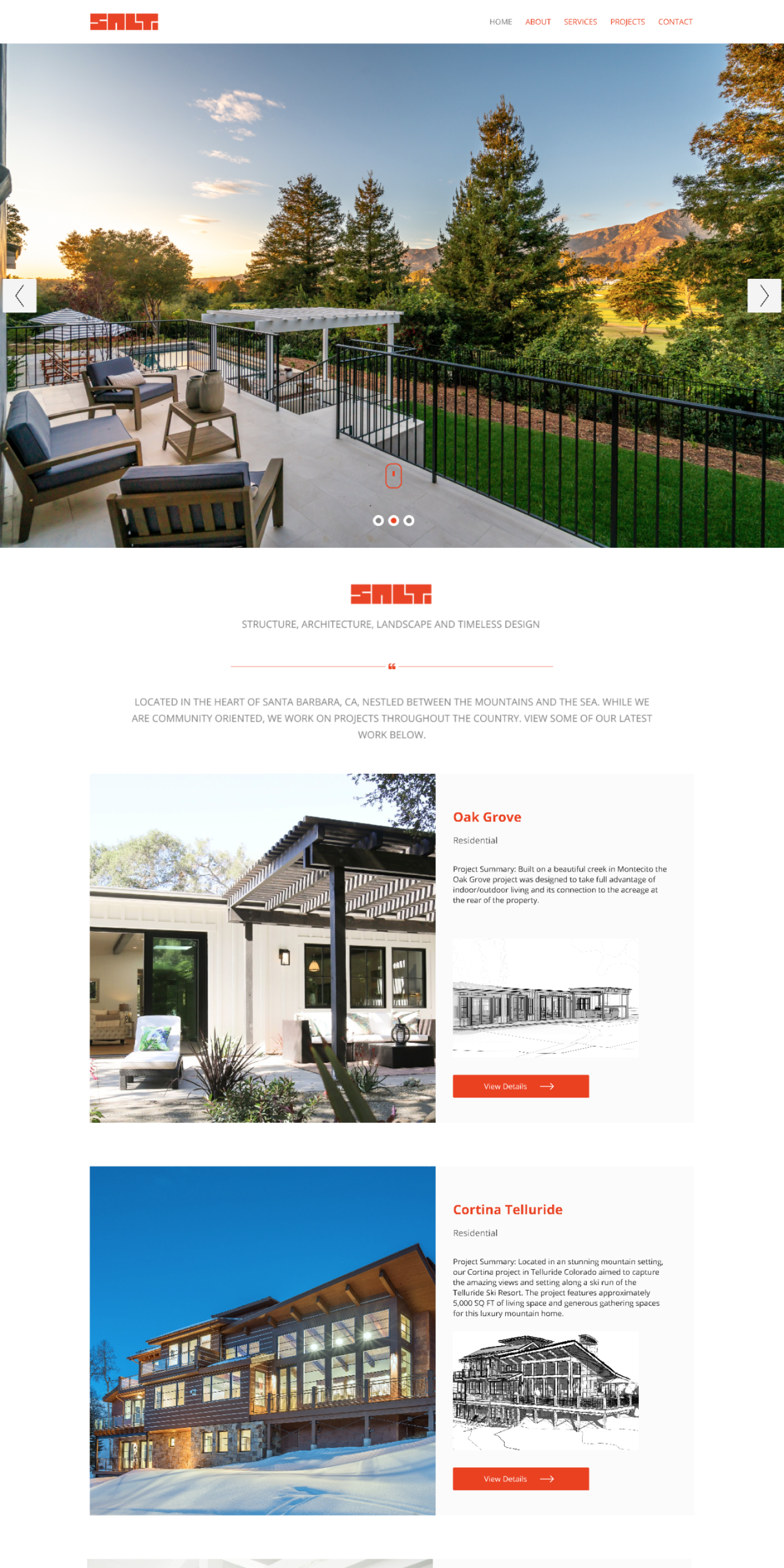 salt website before and after 2Leaf